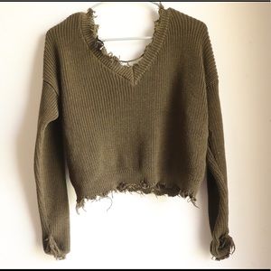 Very cute v neck sweater